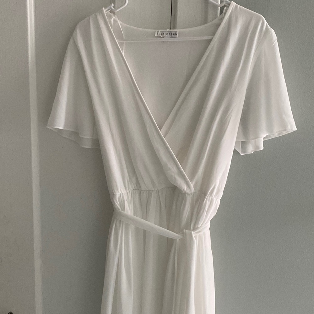 Baltic Born XL long white dress